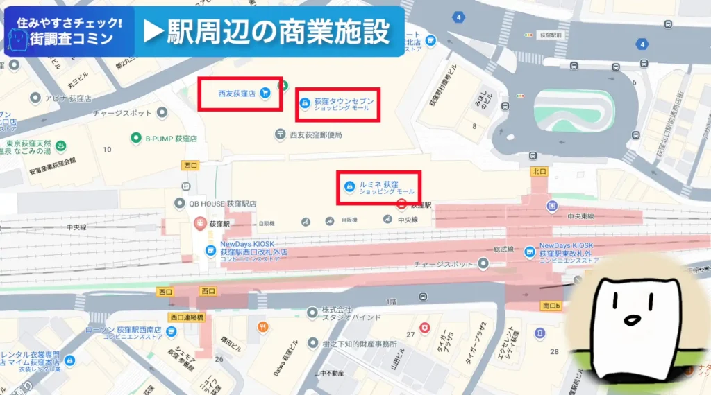 荻窪駅 商業施設