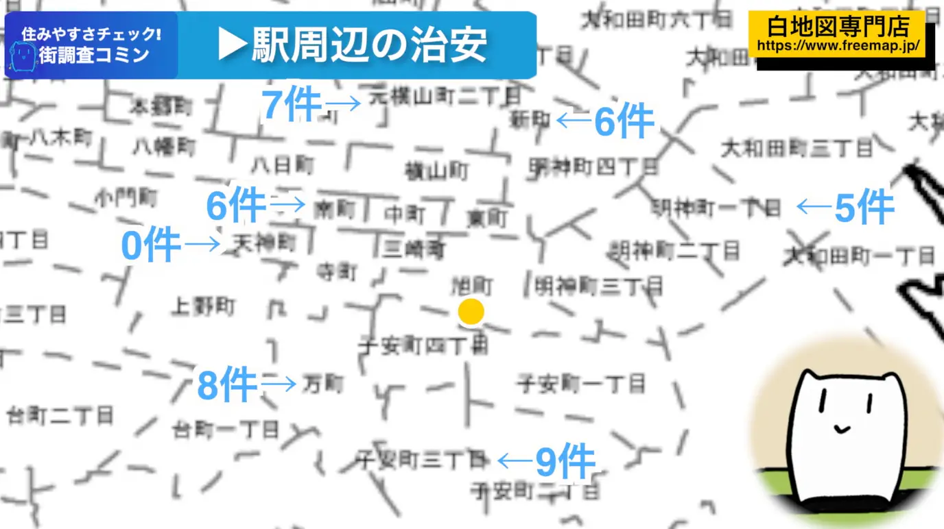 八王子駅周辺 治安の良いエリア